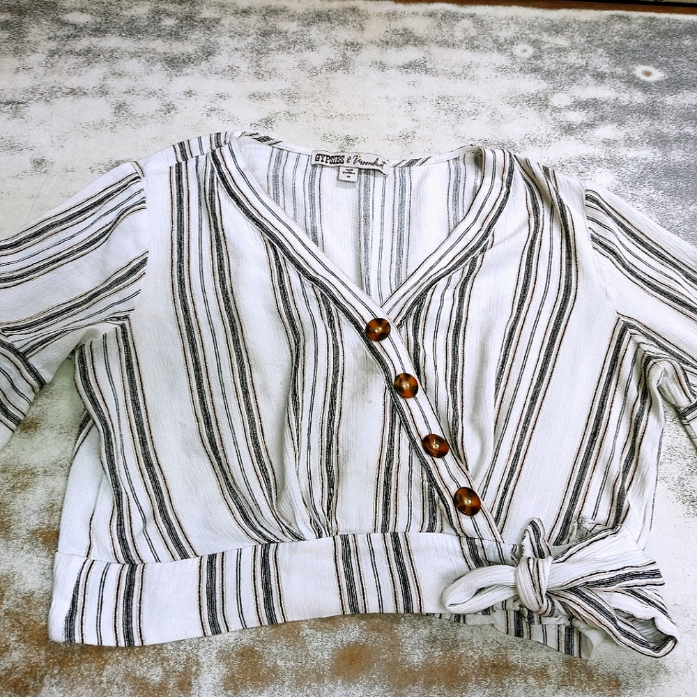 Gypsies& moondust croptop